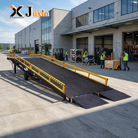 Rampe de chargement mobile hydraulique pour conteneurs, équipement de déchargement mobile 6-15t, adapté aux entrepôts et aux parcs logistiques