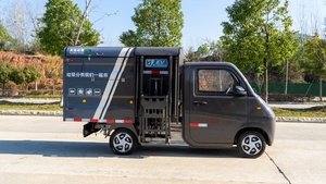 Geely Ouling Little <span class=keywords><strong>Prodigy</strong></span> Pure Electric Mini camión de basura de carga y descarga automática Mini camión de basura - Product Image 5