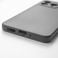 Coque de téléphone en silicone mat pour Coolpad C30 Play Noir TPU Coque arrière pour téléphone portable