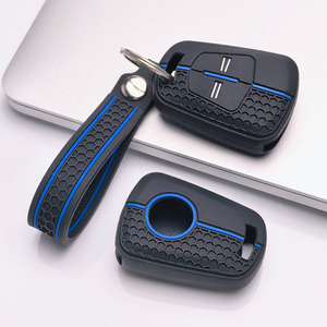 Cover per Chiave Auto Anti-Graffio per Opel Astra H J Corsa D <span class=keywords><strong>E</strong></span> Insignia <span class=keywords><strong>Mokka</strong></span> Zafira B C Vectra C Signum Meriva B Adam Cascada 2 - Product Image 2
