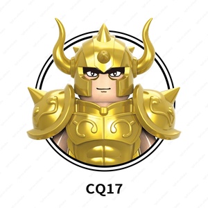 WM Blocks anime figure <span class=keywords><strong>Chevaliers</strong></span> <span class=keywords><strong>du</strong></span> Zodiaque mini jouets juguetes blocs de construction ensembles Jouets pour enfants boîte aveugle anime figurine - Product Image 4