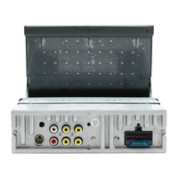 BQCC Autoradio 1 DIN, écran tactile rétractable de 7 pouces, CarPlay, USB, AUX, BT, lecteur multimédia vidéo avec carte TF, radio FM, audio stéréo