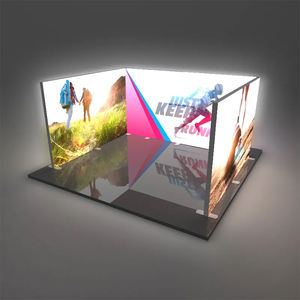 Pantalla LED retroiluminada SEG de tela sin marco grande personalizada del fabricante de China, cajas de luz publicitarias para interiores impresas específicamente - Product Image 5
