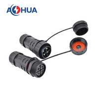 Connecteur mâle femelle M29 2 3 4 broches Type de fixation de vis circulaire IP68 connecteur de câble électrique étanche