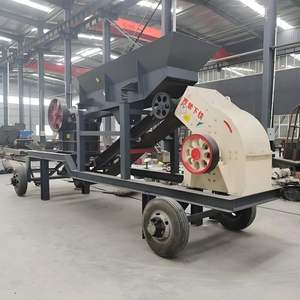 เครื่องบดค้อนขนาด200x300สำหรับบดและบดแร่ทองคำเครื่องบดแก้วพร้อมมอเตอร์สำหรับรีไซเคิล - Product Image 4