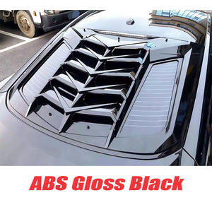 ABS voiture fenêtre arrière volets décoratifs évents grilles d'obturation pour Ford Mustang 2015-2022 volets couvre voitures accessoires - Product Image 3