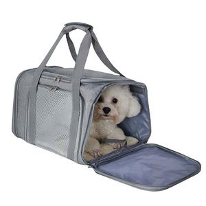 Échantillon gratuit, vente flash, sac de transport pour animaux de compagnie de haute qualité, durable, approuvé par les compagnies aériennes, sac pour chat, cage de transport pour animaux de compagnie pour les voyages en plein air - Product Image 1