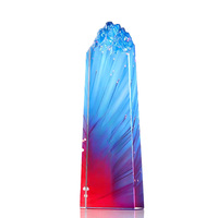 Trophée en cristal personnalisé haut de gamme