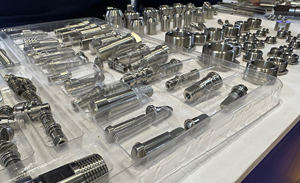 Tùy chỉnh thép không gỉ tấm phần cứng bộ phận kim loại DF giá cả cạnh tranh gia công CNC biến & dây EDM chế biến - Product Image 5