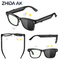 Lunettes Intelligentes IA M08T Photochromiques avec Traduction, Caméra 8MP, Enregistrement et Écran, Prise de Photos et Enregistrement, Logo Personnalisé