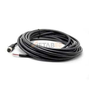 <span class=keywords><strong>Cable</strong></span> de Extensión de Sensor Sobremoldeado Personalizado M8 Macho-Hembra, Impermeable, para Tira de LED Pixel, con PVC Negro, 1m 10m, 4 6 Pines - Product Image 6