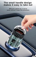 Chargeur de voiture mini SUNDA à charge rapide 1A1C PD 36W avec anneau de traction, adaptateur allume-cigare ignifuge, chargeur pour voiture (sortie d'usine)