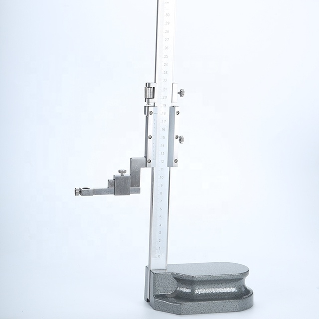 300mm 500mm Inch  Hardened Stainless Steel Vernier Height Gauge