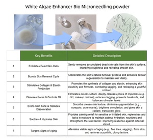 Ingrediente Naturale per la Cura della Pelle: <span class=keywords><strong>Polvere</strong></span> di Spicule di Spugna Idrolizzata per Formulazioni Cosmetiche - Product Image 6