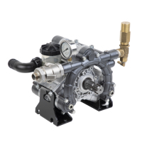 Pompe à diaphragme agricole robuste à moteur essence modèle YN-130GM pour l'irrigation des puits profonds, la récupération des eaux de pluie, haute pression de refoulement