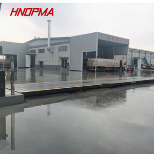 Cheap 100t 3x18m 200ton Truck Weighing Scale Digital Truck HuaXin <strong>Weighbridge</strong> at <strong>the</strong> Fruit Farm - Product Image 5