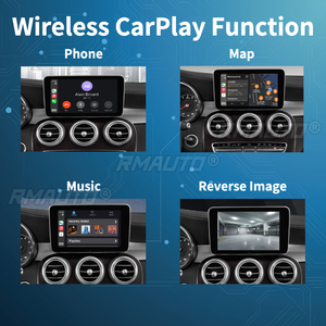 Sistema Inalámbrico Apple CarPlay NTG5.0 de RMAUTO para Mercedes Benz GLE GLS 2016-2018, Android Auto, Mirror Link, AirPlay, Accesorios para Automóviles - Product Image 2