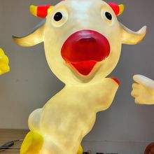 ไฟ LED รูปแกะจีน 3 มิติ สำหรับตกแต่งวันหยุด กันน้ำ IP65 เหมาะสำหรับคริสต์มาสและฮาโลวีน ตกแต่งสวนและสวนสาธารณะกลางแจ้ง - Product Image 1