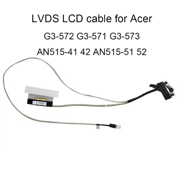 New Computer Cables C5PRH LCD EDP CABLE for Acer Helios 300 G3 572 571 Nitro 5 AN515 41 42 51 52 DC02002VR00 30 Pin LVDS FLEX