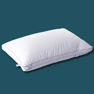 Kapok kaliteli kafa masaj yastığı yatak % 100% pamuklu kumaş beyaz Kapok yastık organik doldurma