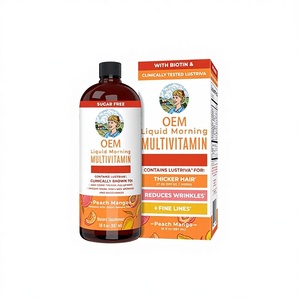 Integratore Multivitaminico Liquido Orale Senza Zucchero per Adulti con Acido Folico e Vitamina E, 880ml, OEM, per Amazon e Commercio Transfrontaliero - Product Image 1