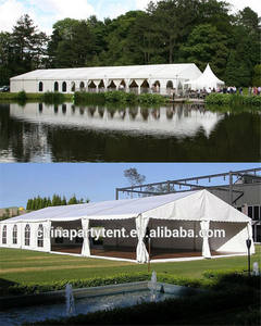 10x18m 10x21m vente pour stand d'événement de mariage tente de chapiteau extérieur de camp de <span class=keywords><strong>tante</strong></span> gonflable en plein air tente de chapiteau de devoir de bâche - Product Image 5