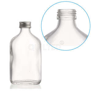 Bouteilles en verre de <span class=keywords><strong>café</strong></span> infusé à froid glacé Bouteilles de flacon de jus de boisson avec couvercle en aluminium - Product Image 4