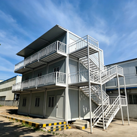 Matériaux de construction préfabriqués modulaires mobiles en acier détachables anti-corrosion pour entrepôts et maisons conteneurs