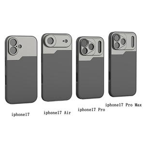 Custodia FEICHAO per Cellulare con Filettatura da 17mm per <span class=keywords><strong>iPhone</strong></span> 17 16 15 14 <span class=keywords><strong>13</strong></span> 12 Pro Plus Air Max <span class=keywords><strong>Mini</strong></span> per Lenti Telescopio Macro e Teleobiettivo - Product Image 1