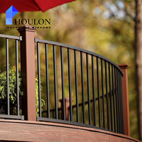 Rampe de Villa Personnalisée, Garde-corps Métalliques, Designs de Balustrades en Fer Forgé pour Balcon, Garde-corps de Luxe en Fer Forgé pour Escaliers