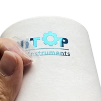 Autocollant en vinyle amovible personnalisé avec impression UV, autocollant de transfert bon marché, impression de logo et de nom de marque pour pot en métal