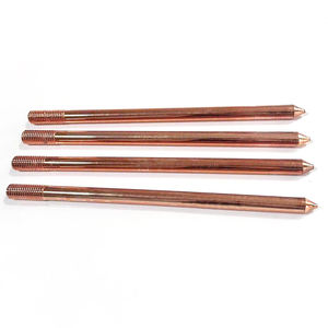 Chinesischer Hersteller Großhandel Günstiger Preis Gewindekupfer-Stahlverbund-Erdungsstab Maßgefertigter Kupfer-Stahl-Verbindungselektrode - Product Image 5