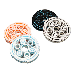 Jouet anti-stress pour doigts imprimé en 3D, jouet anti-stress portable pour doigts avec roues, jouet anti-stress pour adultes et enfants, jeu de bureau et d'école - Product Image 1