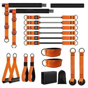 Set de Barra de Pilates Joeman de 35.5cm, Equipo Multifuncional de Fitness, Banda de Resistencia para Yoga, Accesorios para Entrenamiento en Casa - Product Image 2