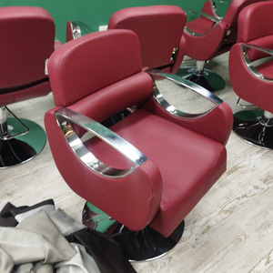 Sedia negozio di barbiere può essere messo giù per sollevare il salone parrucchiere perm tintura capelli sgabello da barba reclinabile da barba - Product Image 5