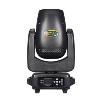 Projecteur LED mobile super lumineux 200W avec prismes 6+12 et gobos rotatifs, contrôle DMX, éclairage d'effets de scène pour concerts et bars