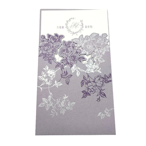 Chất Lượng Cao Tùy Chỉnh Thẻ Laser Cắt Đám Cưới Mời Với Cao Cấp Giấy Phong Bì Vận Chuyển Toàn Cầu Xây Dựng Thương Hiệu - Product Image 2