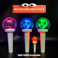 Bâton lumineux de football télécommandé, LED personnalisable 15 couleurs, souvenirs de football, articles promotionnels d'entreprise, collaboration IP disponible