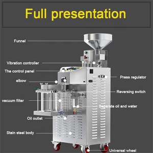 Extractor de aceite de mostaza en frío, Oliva de Italia, pequeña máquina de extracción de aceite esencial de <span class=keywords><strong>segunda</strong></span> <span class=keywords><strong>mano</strong></span>, máquina de <span class=keywords><strong>prensa</strong></span> de aceite de tornillo - Product Image 2