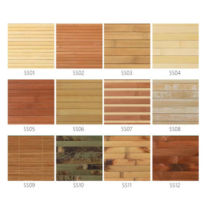Pannelli Decorativi 3D in Vero Legno di Bambù per Pareti e Soffitti Interni, Design Moderno Naturale Personalizzabile - Product Image 6