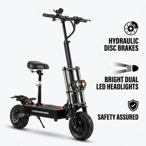 Trottinette pliable pour adultes à grande vitesse 85 km/h, pneus larges 100-120 km, trottinette S3-11 - Product Image 2