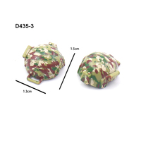 En gros, Mini-accessoires et équipement miniature en plastique pour figurines : Béret, Casquette de patrouille, Chapeau Boonie, Casquette de cadet, Blocs de construction et Briques de construction