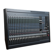 Console de mixage 24 canaux, effets doubles, égaliseur 3 bandes et préamplis haute précision pour mixeur audio professionnel