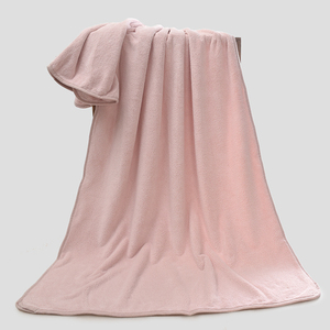 Usine directe Coral Velvet serviette Microfibre Hôtel Serviettes De Bain Super Doux Très Absorbant Coral Velvet Serviettes De Bain - Product Image 4