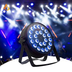 Equipo de DJ, Luz LED Plana 6 en 1 RGBWA UV de 24x18w - Product Image 1