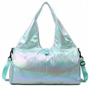 Sac de sport tendance pour femme, anti-éclaboussures, pour yoga et gym, nouveau design, sac de sport élégant pour femme - Product Image 3