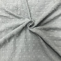 Tissu en mousseline de coton 100% à double couche, broderie personnalisée, respirant, doux, antistatique, vêtements pour bébé, pyjamas, robe