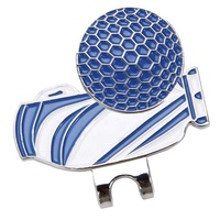 Marqueur de balle de golf magnétique en métal pour extérieur, accessoires de golf avec clip magnétique pour chapeau - Excellent cadeau