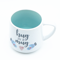 Tazza in Ceramica con Stampa 'Cozy Winter Quote' e Scritta 'Gnome', Base Affusolata, Tazza da Caffè in Gres, Prodotto da Struttura Produttrice di Primo Livello