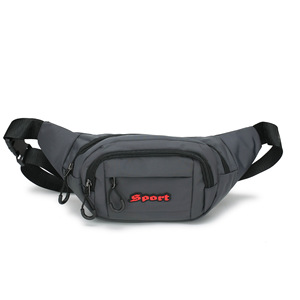 Multifunctional Sport Waist <b>Bag</b> Oxford Cloth Waterproof Multiple Pockets Large Capacity For Travel Running Outdoor Use - Product Image 5